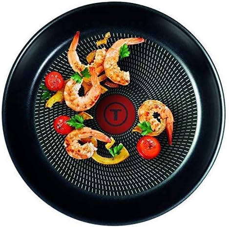 TEFAL Tempo 24 cm Frypan, Red, Aluminium, C5480482