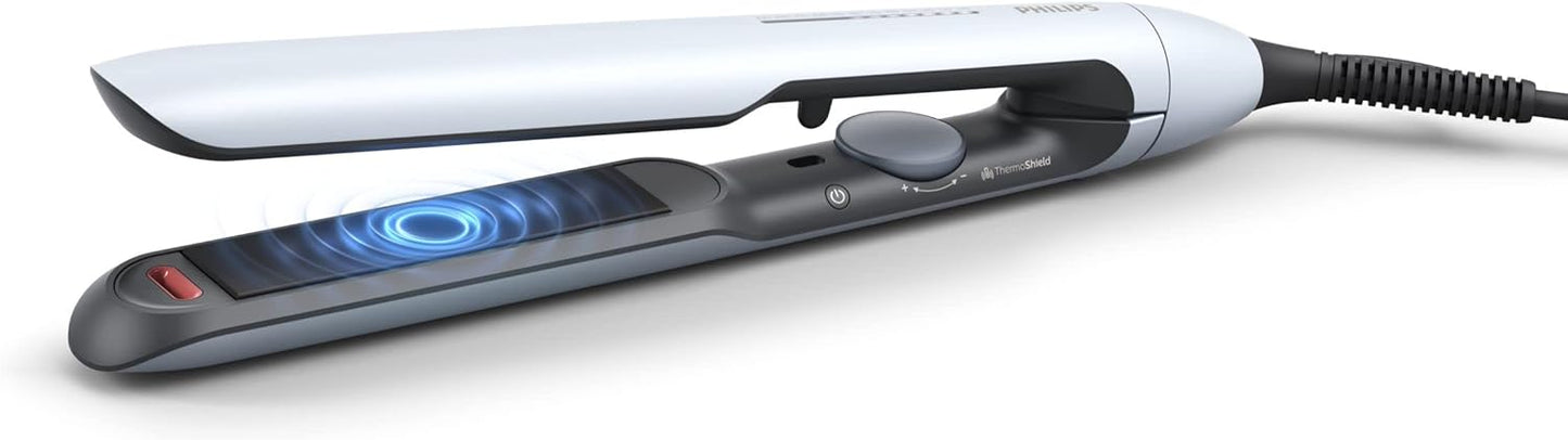 Philips StraightCare Essential ThermoProtect straightener. 2 temperature settings. Temperature range up to 220°C. 3 pin, BHS375/03.