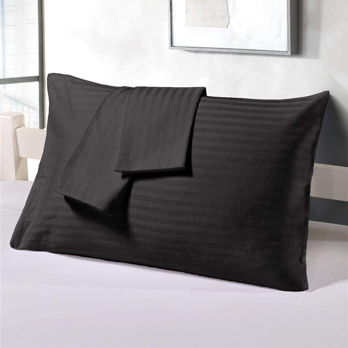 Split Head California King Sheets Sets for Adjustable Beds - 100% Egyptian Cotton 800TC Split Head Flex Top 18" Deep Pocket - 34" Top Split Cal-King, White Solid