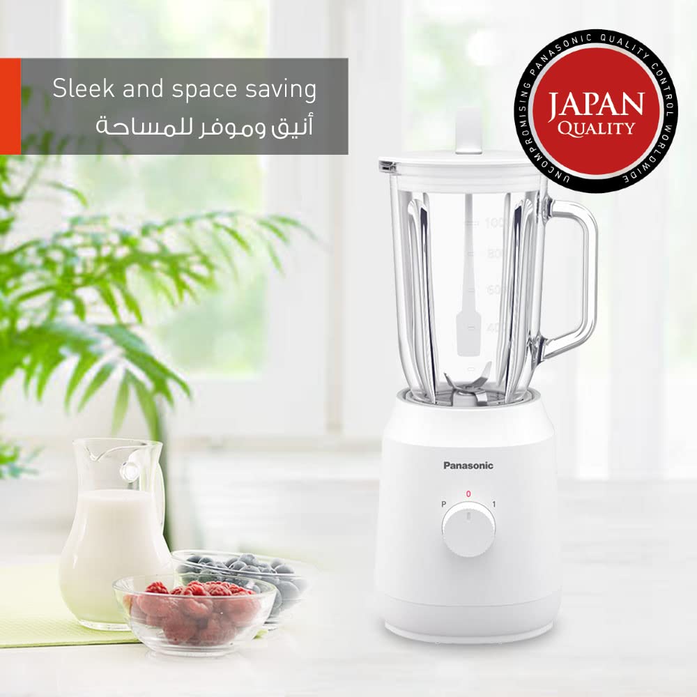 Panasonic - 400W Blender With 2 Mill - Mxex1021Wtz"Min 1 year manufacturer warranty"