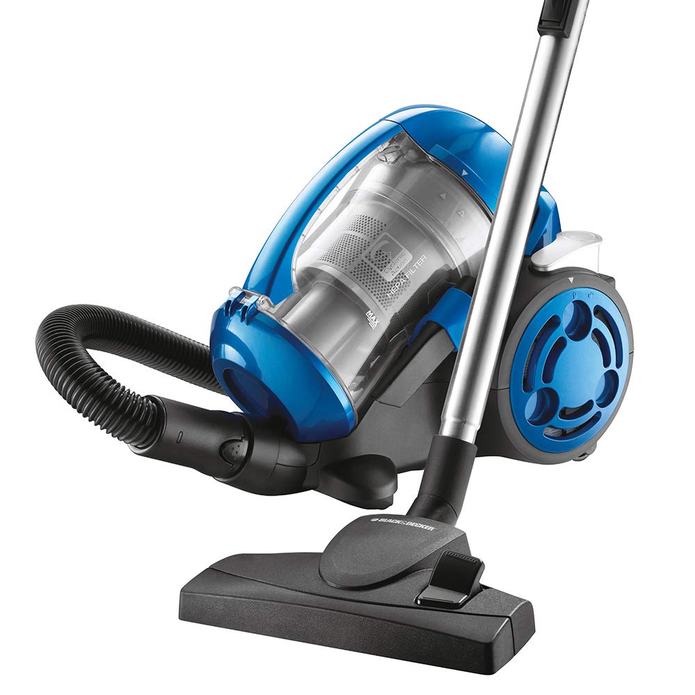 Black+Decker Multi-Cyclonic Bagless Vacuum Cleaner With 6 Stage Filtration 1480W 1.8L Black Vm1480-B5"Min 1 year manufacturer warranty"