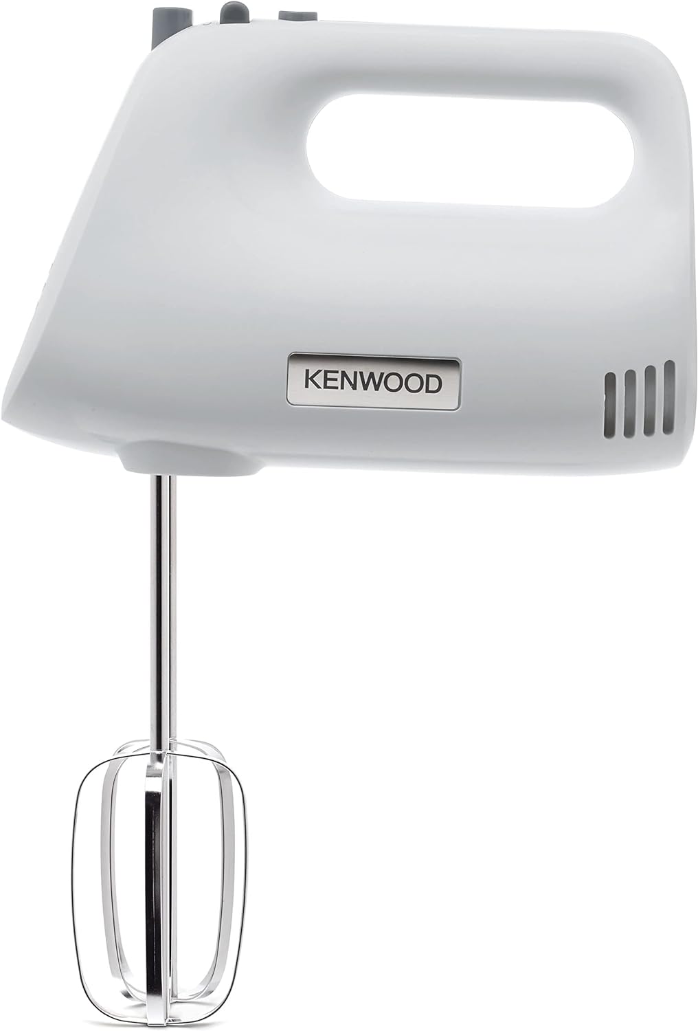 Kenwood Stand Mixer Hand (Electric Whisk) 300W With 2.4L Rotary Bowl, 5 Speeds + Turbo Button, Twin Stainless Steel Kneader And Beater For Mixing, Whipping, Whisking, Kneading Hmp22.000Wh White