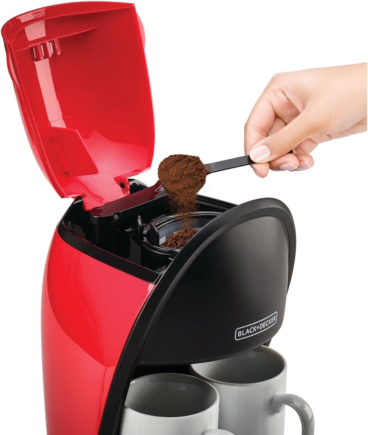 Black+Decker 750W 10 Cup Coffee Maker/Coffee Machine With Glass Carafe For Drip Coffee, Silver/Black - Dcm750S-B5, 2 Years Warranty