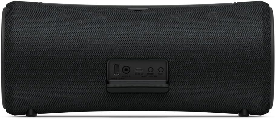Sony SRS XE200 X Series Wireless Ultra Portable Bluetooth Speaker, IP67 Waterproof, Dustproof and Shockproof with 16 Hour Battery and Easy to Carry Strap, Black, SRSXE200/B,