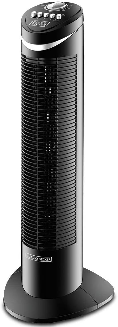 Black & Decker 60W Stand Fan 16 Inch Diameter, 90° Wide Swing 3 Speeds Plus Modes And 5AS Blade, For The Perfect Temperature FS1620-B5 2 Years Warranty