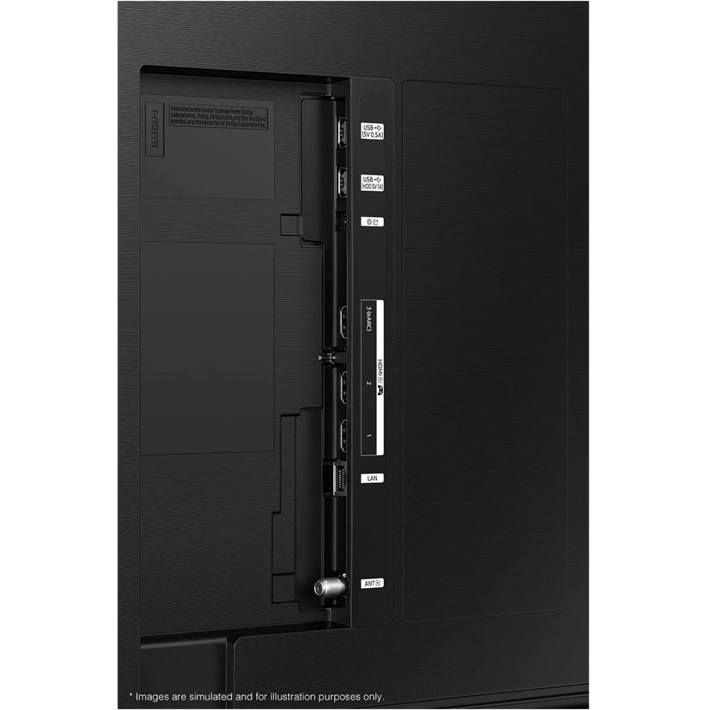 SAMSUNG Serie Crystal UHD de 65 pulgadas 4K CU8000 PurColor, seguimiento de objetos Sound Lite, Q-Symphony, Motion Xcelerator, Ultra delgado, control remoto solar, Smart TV con Alexa incorporado