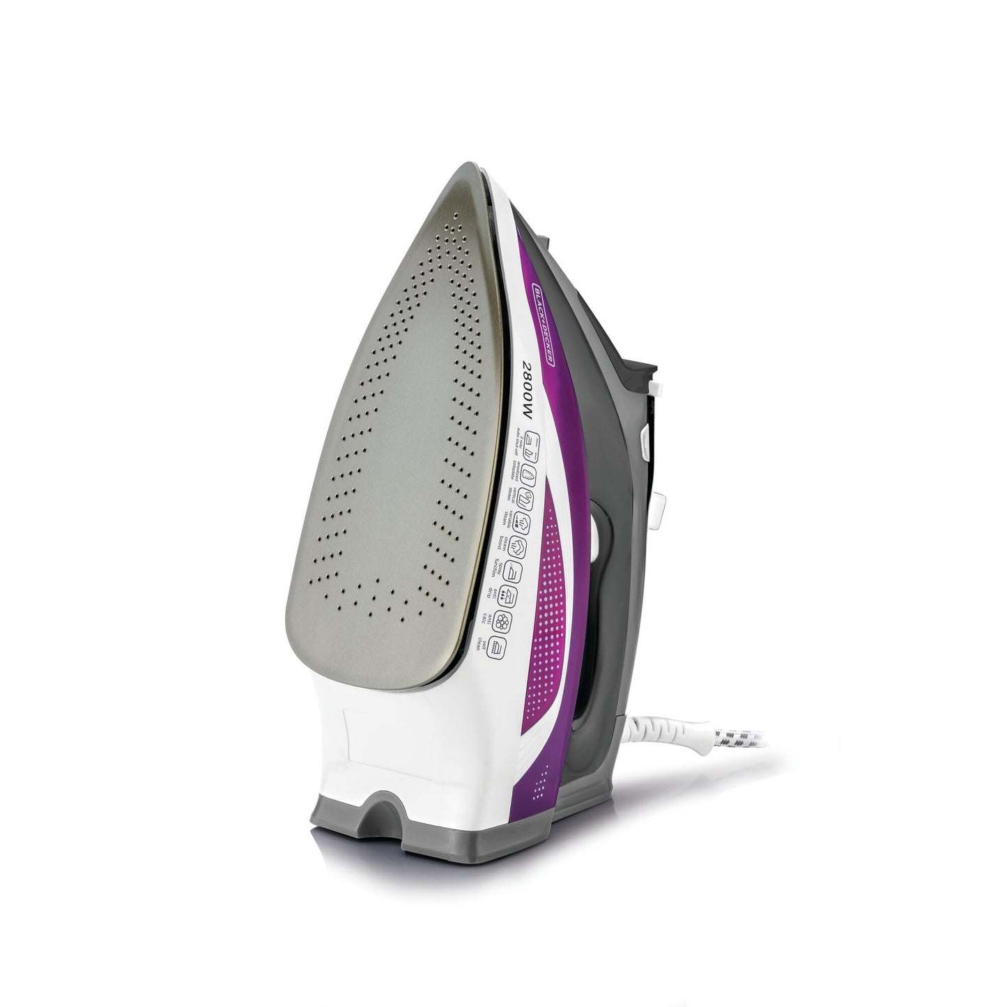 Black & Decker 1200W Heavy Weight Dry Iron Black/Gold F550-b5 2 Year Warranty