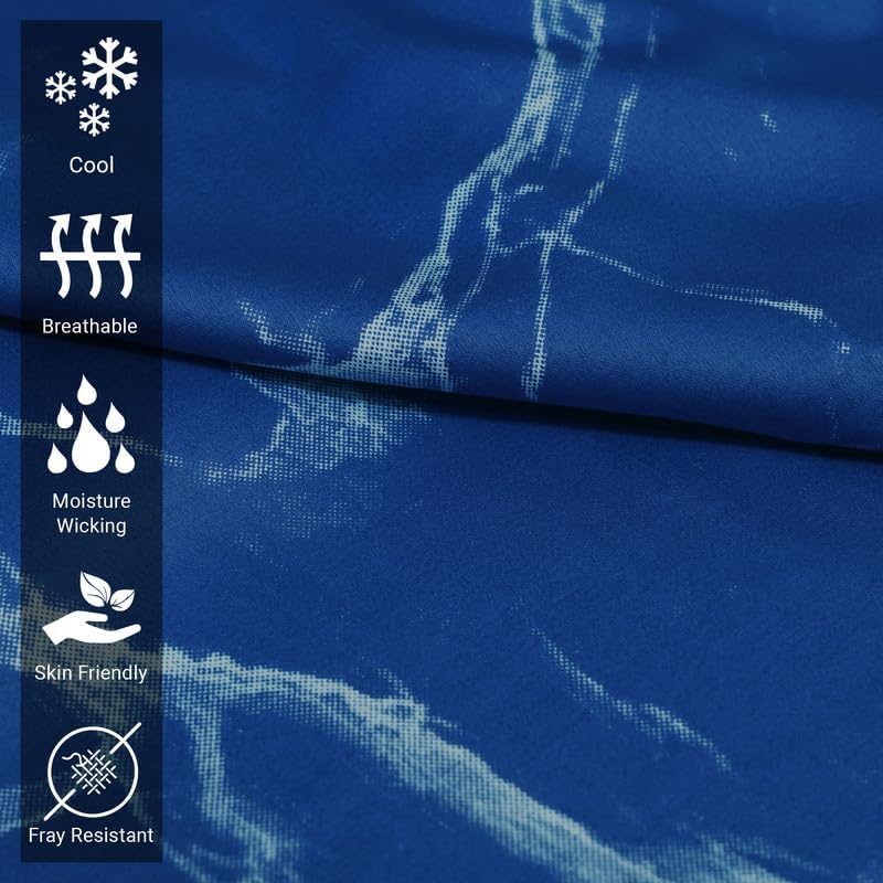 Pizuna Pure 100% Cotton Sheets California King Size, Luxurious 400 Thread Count Long Staple Cotton Sateen Sheets California King with 15inch Deep Pocket (Combed Cotton Sheets California King)