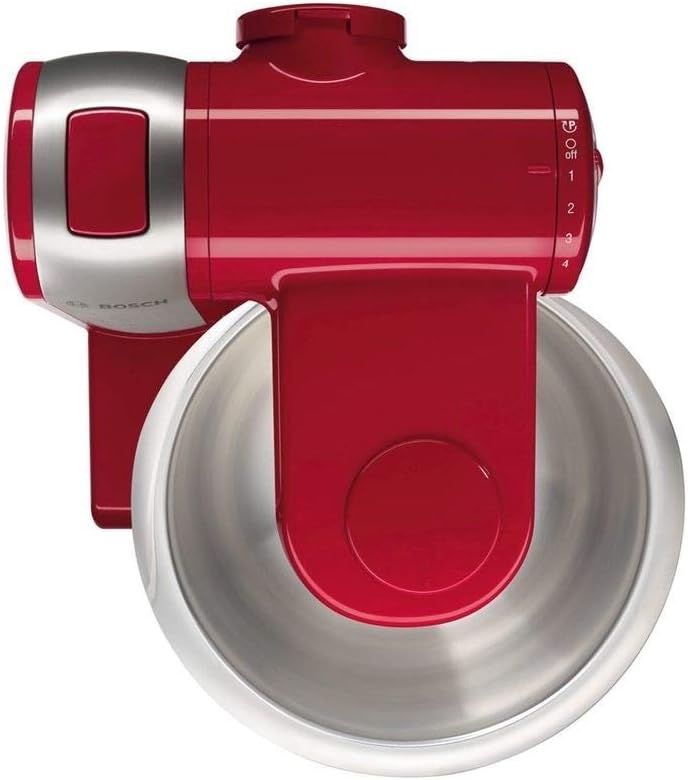 Bosch Kitchen Machine MUM4 600 W Red, MUM48R1GB,1 Year Manufacturer Warranty