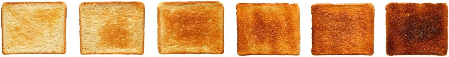 BLACK+DECKER 2 Slice Stainless Steel Toaster, Silver - ET244-B5.