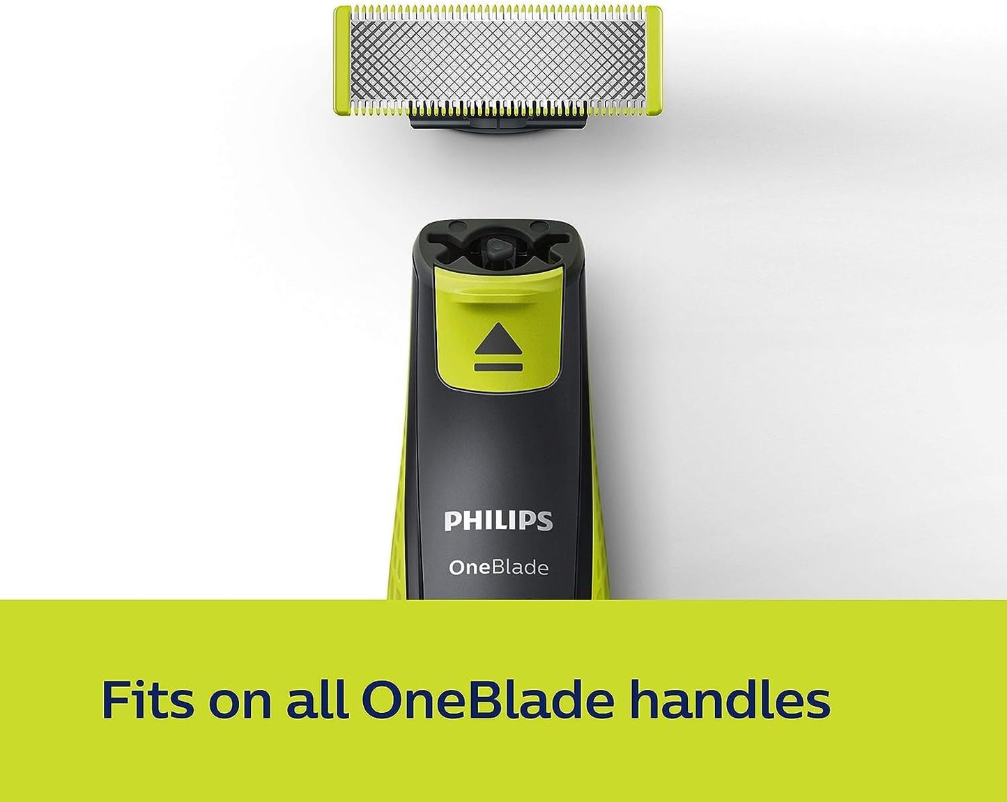 Philips Replacement Blade For Qp2520/Qp6505, Lime Green/Charcoal Grey - Qp220/51