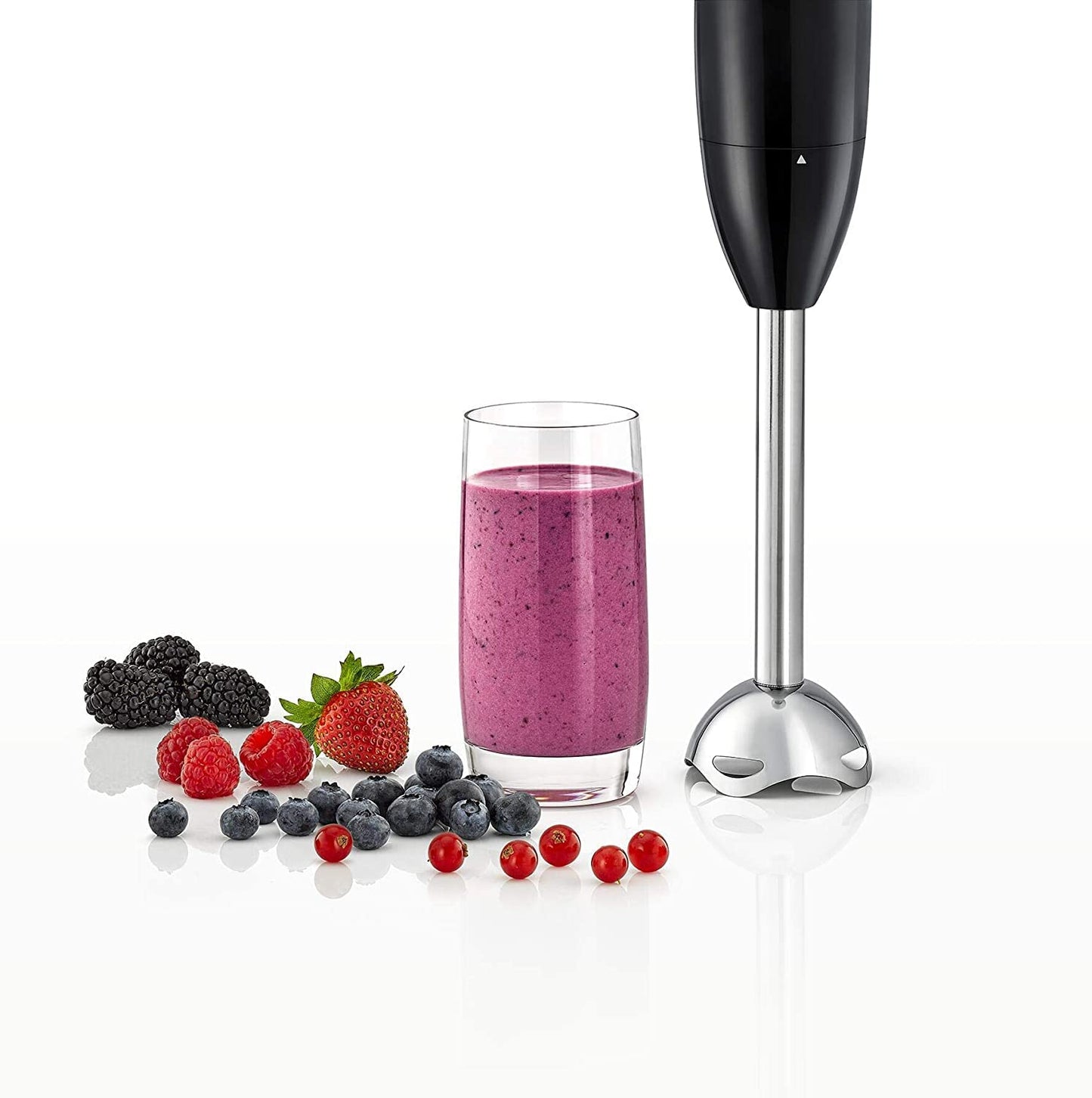 Black & Decker 400W 4 In 1 Stainless Steel Stem Hand Blender With Chopper and Whisk White SB4000-B5,2 years warranty