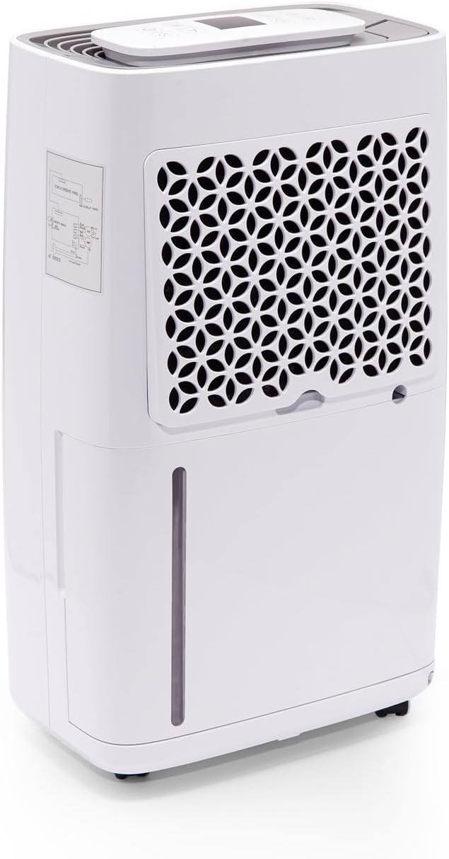 Crownline dehumidifier md-231 : 220-240 v, 50 hz, 450w, 2.4 a, r134a/90g, whitemin 1 year manufacturer warranty