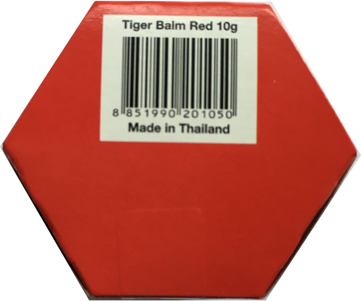 Tiger Balm Red Extra Strength Pain Relieving Ointment, 10g