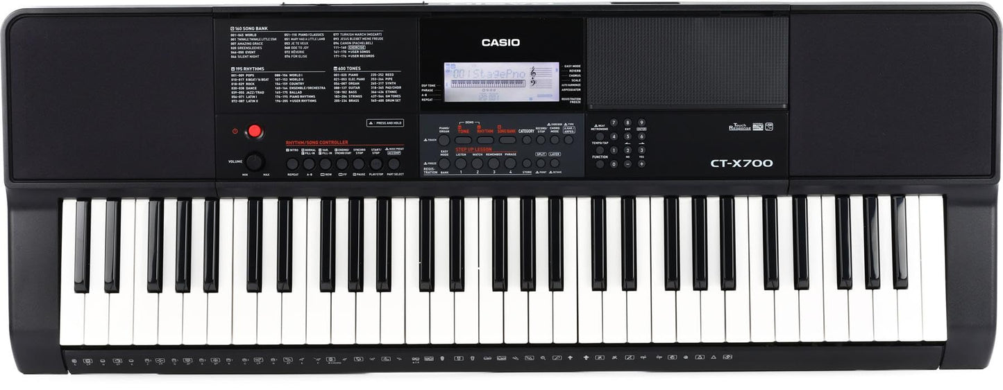 Casio Ct-X700 61-Key Portable Keyboard