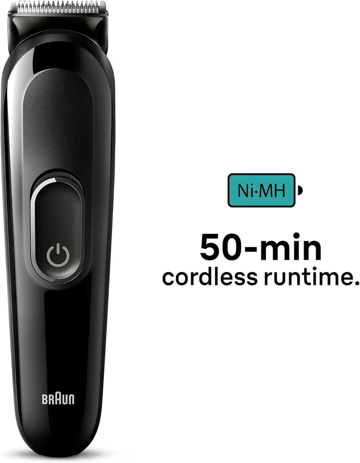 Braun Mgk 3245 All-In-One Trimmer 7-In-1 Beard Trimmer, Hair Clipper, Detail Trimmer, Rechargeable, With Gillette Proglide Razor, Blackblue