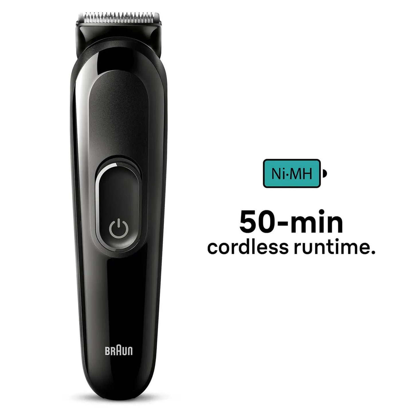 Braun Mgk 3245 All-In-One Trimmer 7-In-1 Beard Trimmer, Hair Clipper, Detail Trimmer, Rechargeable, With Gillette Proglide Razor, Blackblue