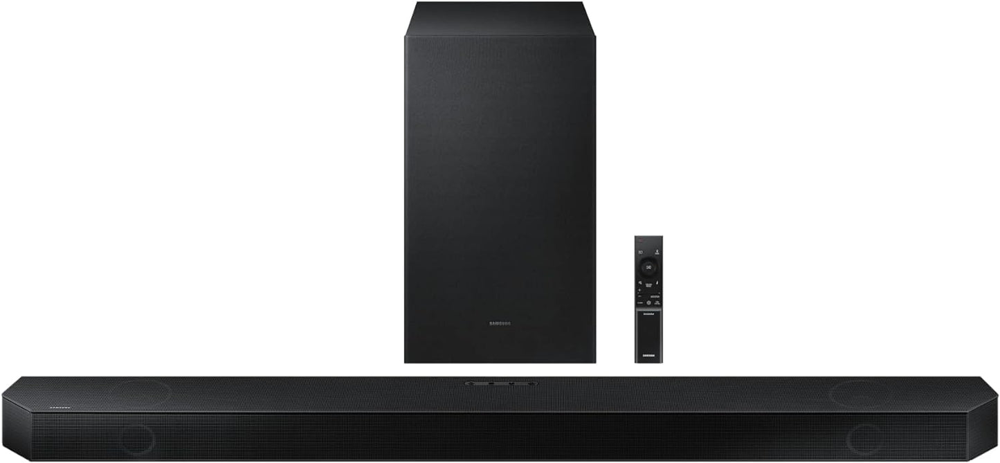 Samsung 3.1.2Ch Wireless Soundbar With Dolby Atmos/Dts:X 2 Up Firing Speakers In Built Subwoofer Bluetooth Connectivity - HW-Q700B