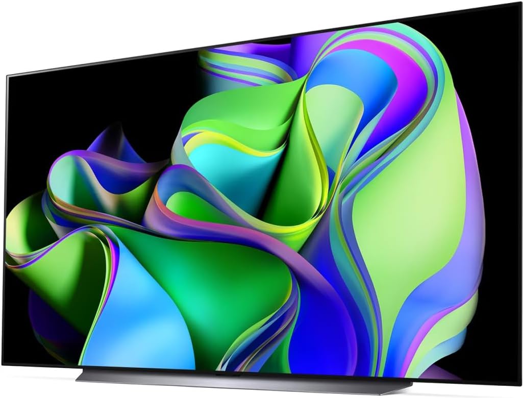 LG OLED evo C3 55 inch 4K Smart TV OLED Model 55C36LA.AMAG, Bluetooth, Wi-Fi, Ethernet