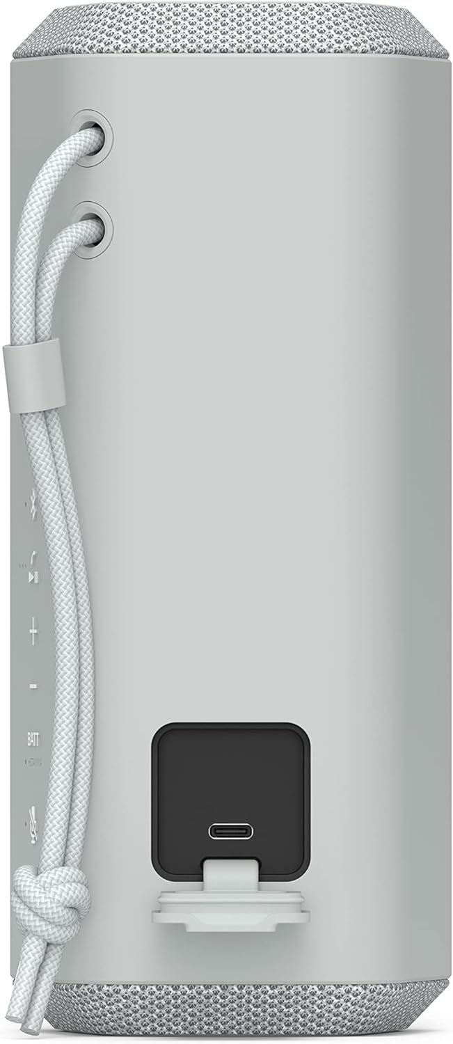 Sony SRS XE200 X Series Wireless Ultra Portable Bluetooth Speaker, IP67 Waterproof, Dustproof and Shockproof with 16 Hour Battery and Easy to Carry Strap, Black, SRSXE200/B,