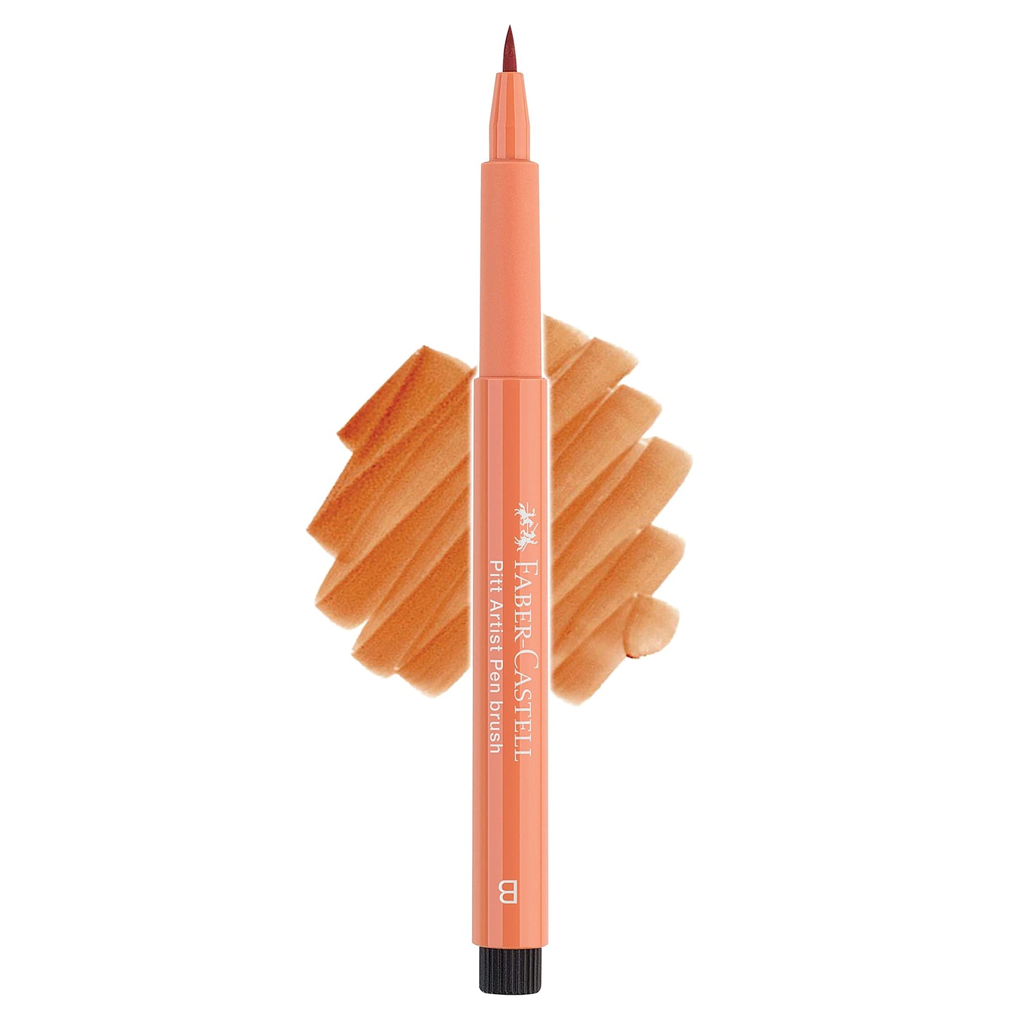 Faber-Castell Art & Graphic Pitt Artist Pen Brush India Ink Pen, Black, Single Pitt Pen, For Art, Craft, Drawing, Sketching, Home, School, University, Colouring