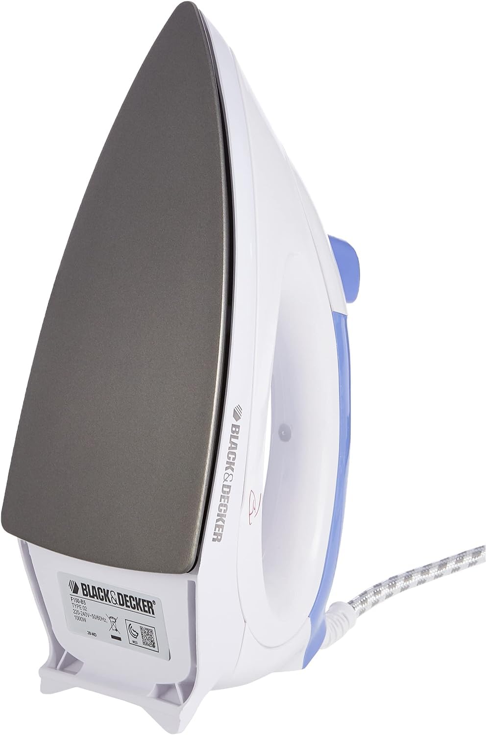 Black & Decker 1200W Heavy Weight Dry Iron Black/Gold F550-b5 2 Year Warranty