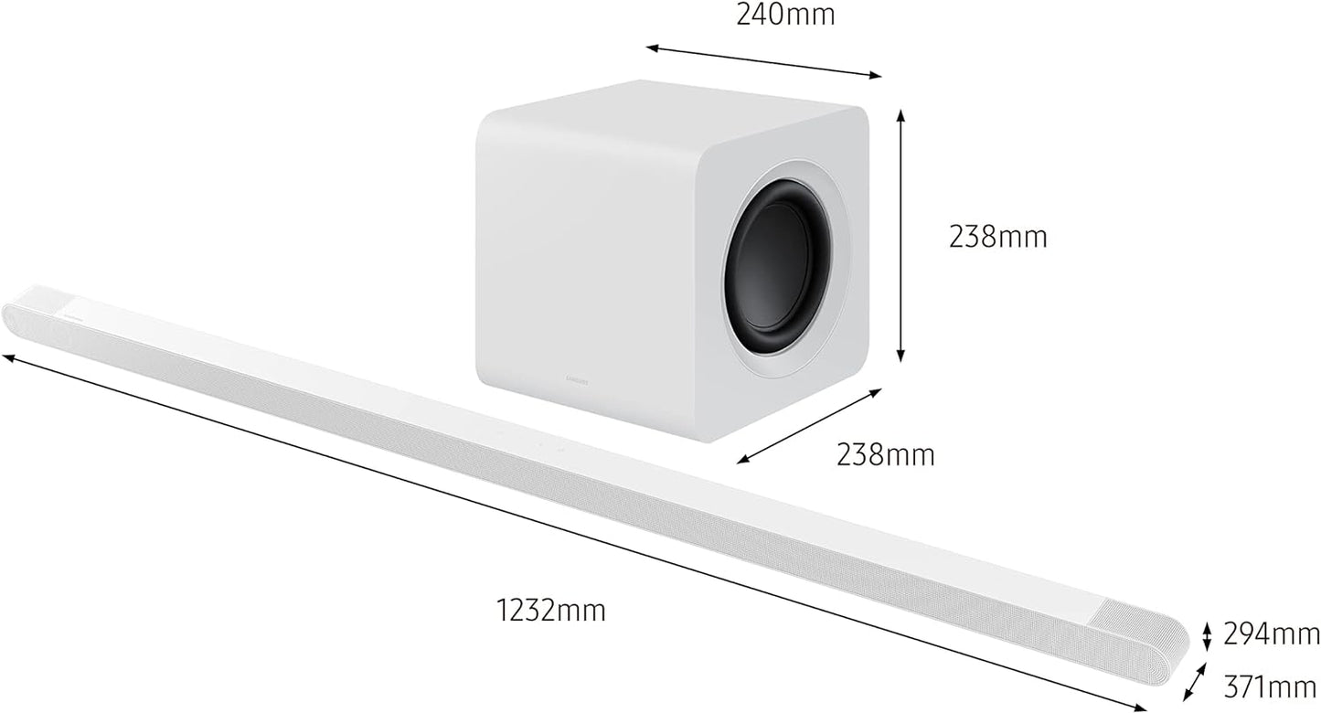 Samsung 160W Sound Tower High Power Party Speaker Water Resistant In Built Battery Bluetooth Connectivity - MX-ST40B/ZN - 2022 Model - 1 Year Warranty (UAE Version)