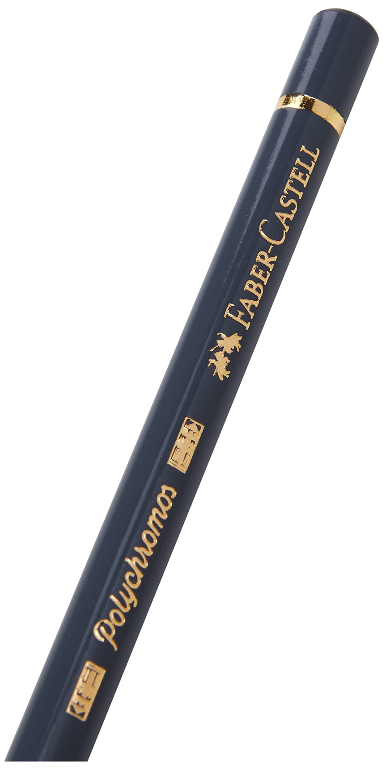 Faber-Castell Art & Graphic Polychromos Colour Pencil, (199), Black, for Art, Craft, Drawing, Sketching, Home, School, University, Colouring