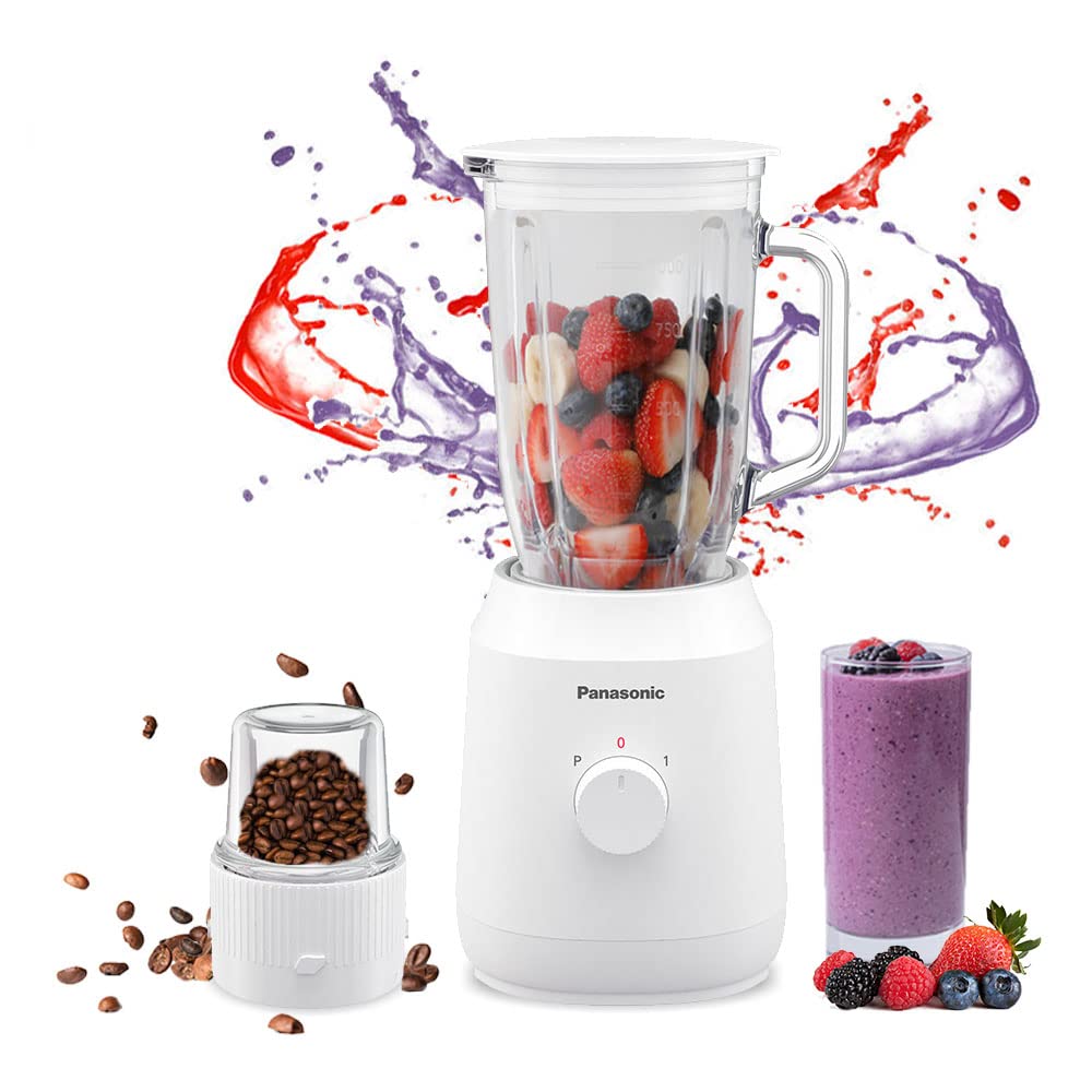 Panasonic - 400W Blender With 2 Mill - Mxex1021Wtz"Min 1 year manufacturer warranty"