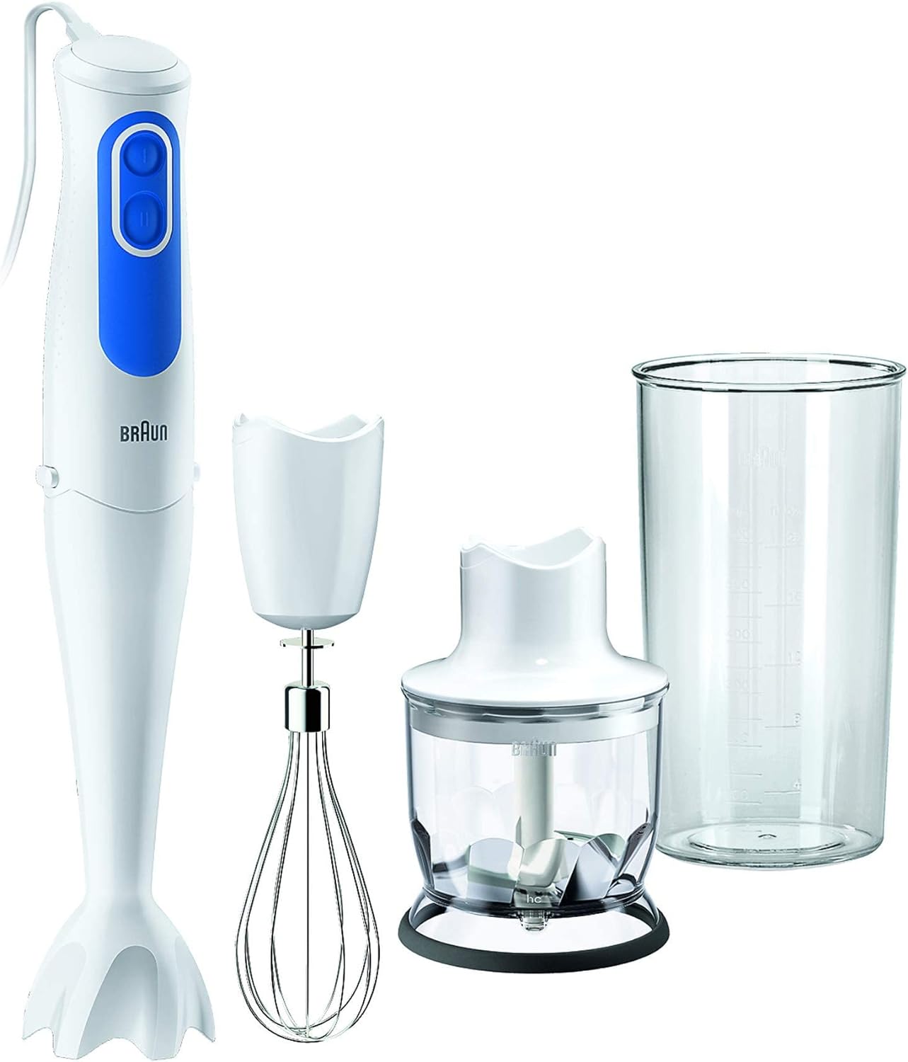 Braun Hand Blender, White, 350 Ml, MQ3025, MQ 3025 Omelette, S