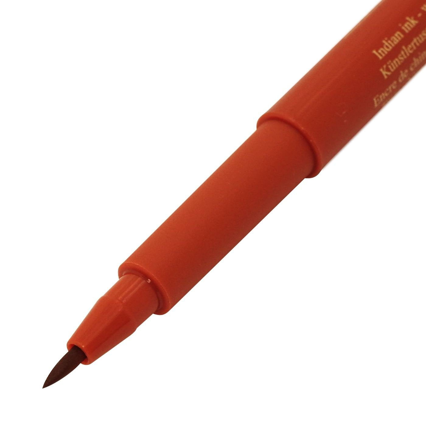 Faber-Castell Art & Graphic Pitt Artist Pen Brush India Ink Pen, Black, Single Pitt Pen, For Art, Craft, Drawing, Sketching, Home, School, University, Colouring