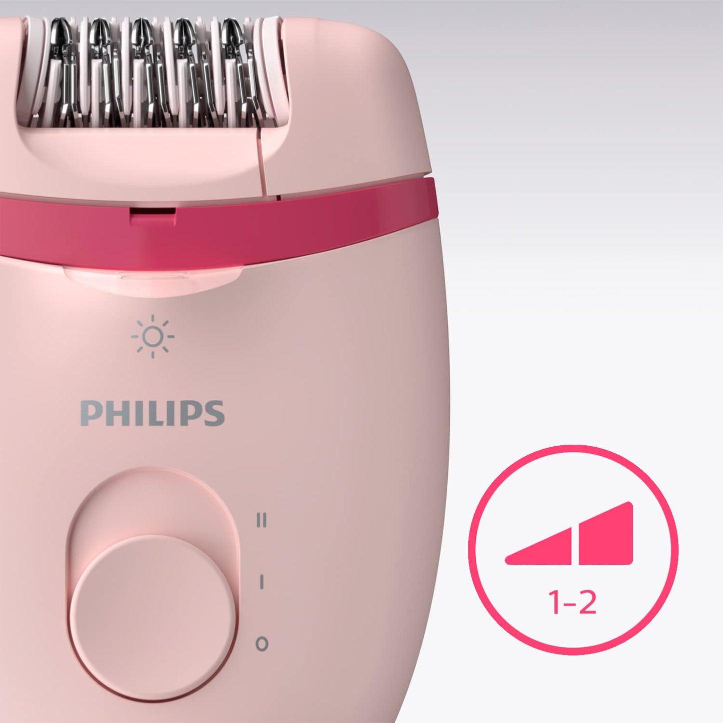 Philips Satinelle Essential Corded Compact Epilator - BRE224/00