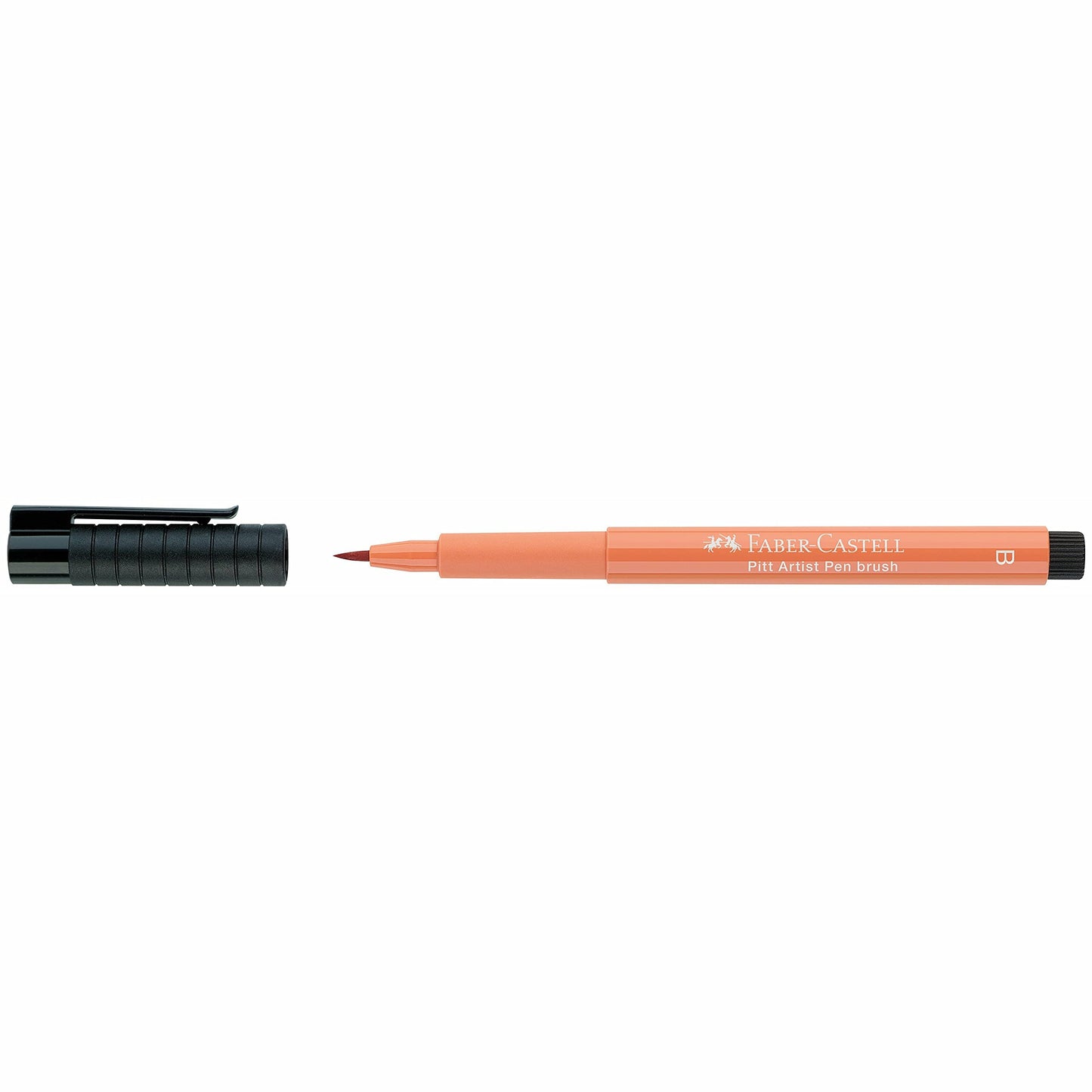 Faber-Castell Art & Graphic Pitt Artist Pen Brush India Ink Pen, Black, Single Pitt Pen, For Art, Craft, Drawing, Sketching, Home, School, University, Colouring
