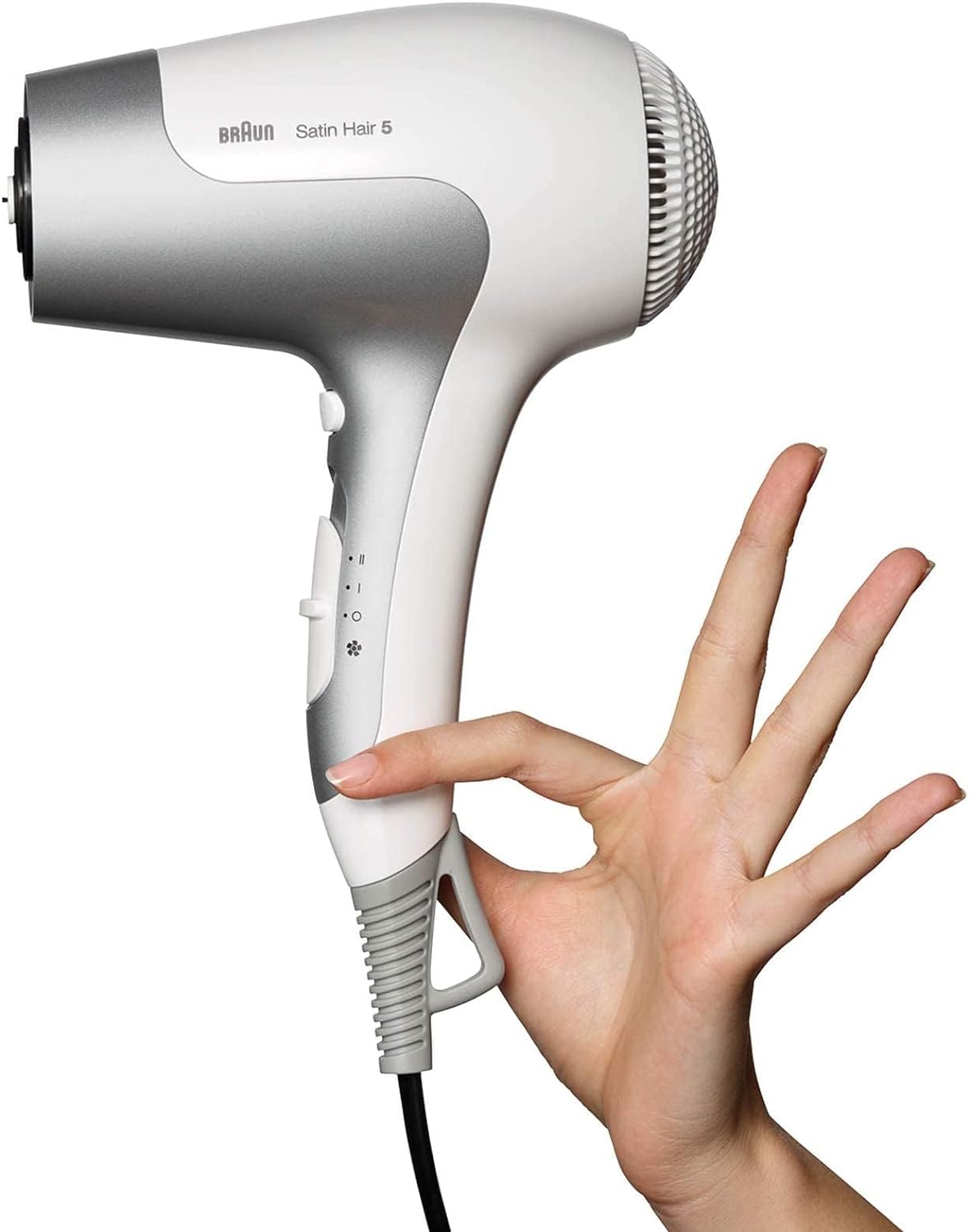 Braun Satin Hair 5 Hd 585 Hair Dryer With Diffuser And Ionic Function