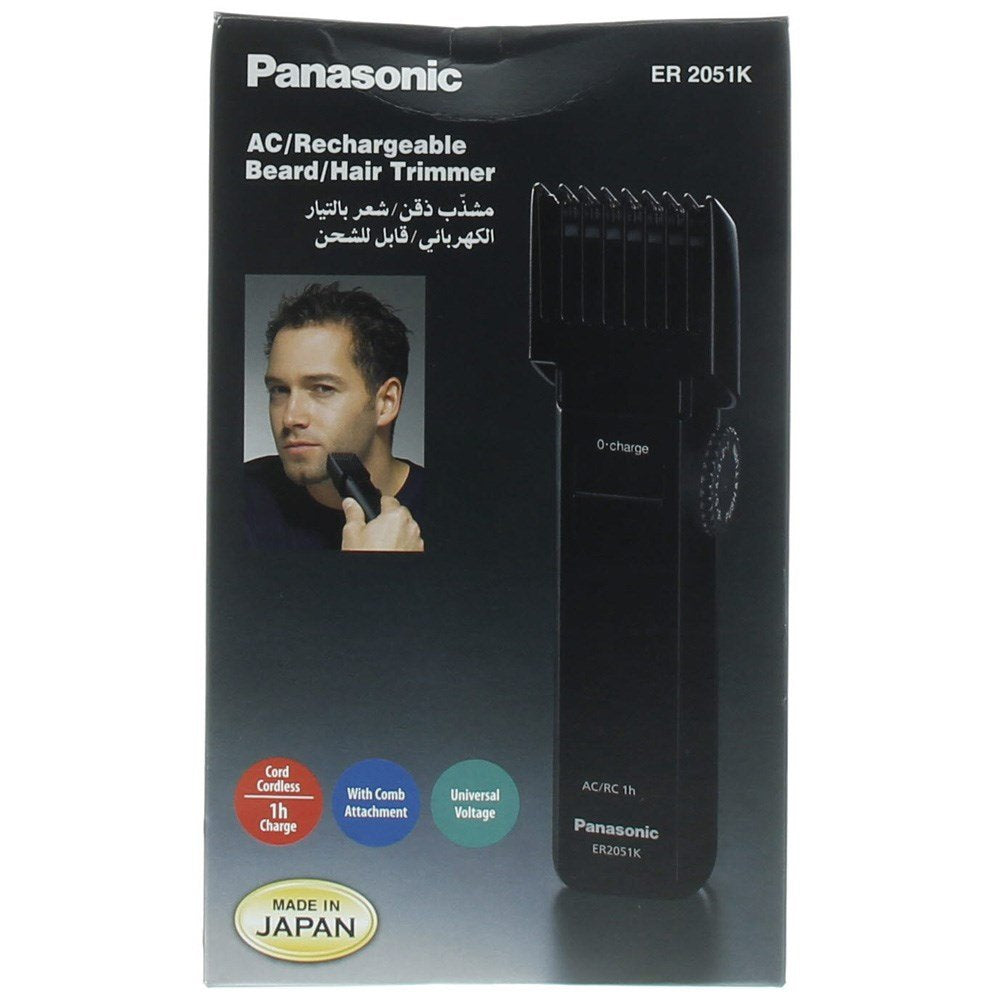 Panasonic AC Rechargeable Beard Hair Trimmer, Multicolor