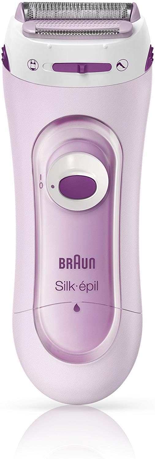 Braun Silk-epil Lady Shaver 5-160 Blue, 3-in-1 Wet & Dry Electric Shaver