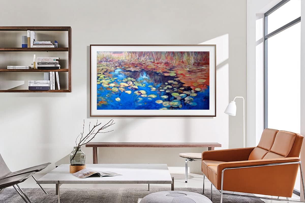 Samsung 65 Inch TV The Frame Lifestyle QLED 4K Customizable Bezel Quantum Dot - QA65LS03BAUXZN (2022 Model)