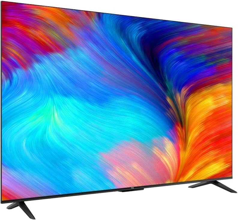 TCL 55 Inches Smart TV, 4K Ultra HD, Google TV, Dolby Audio HDR10 & Chromecast Built-in Edgeless Design - 55P637