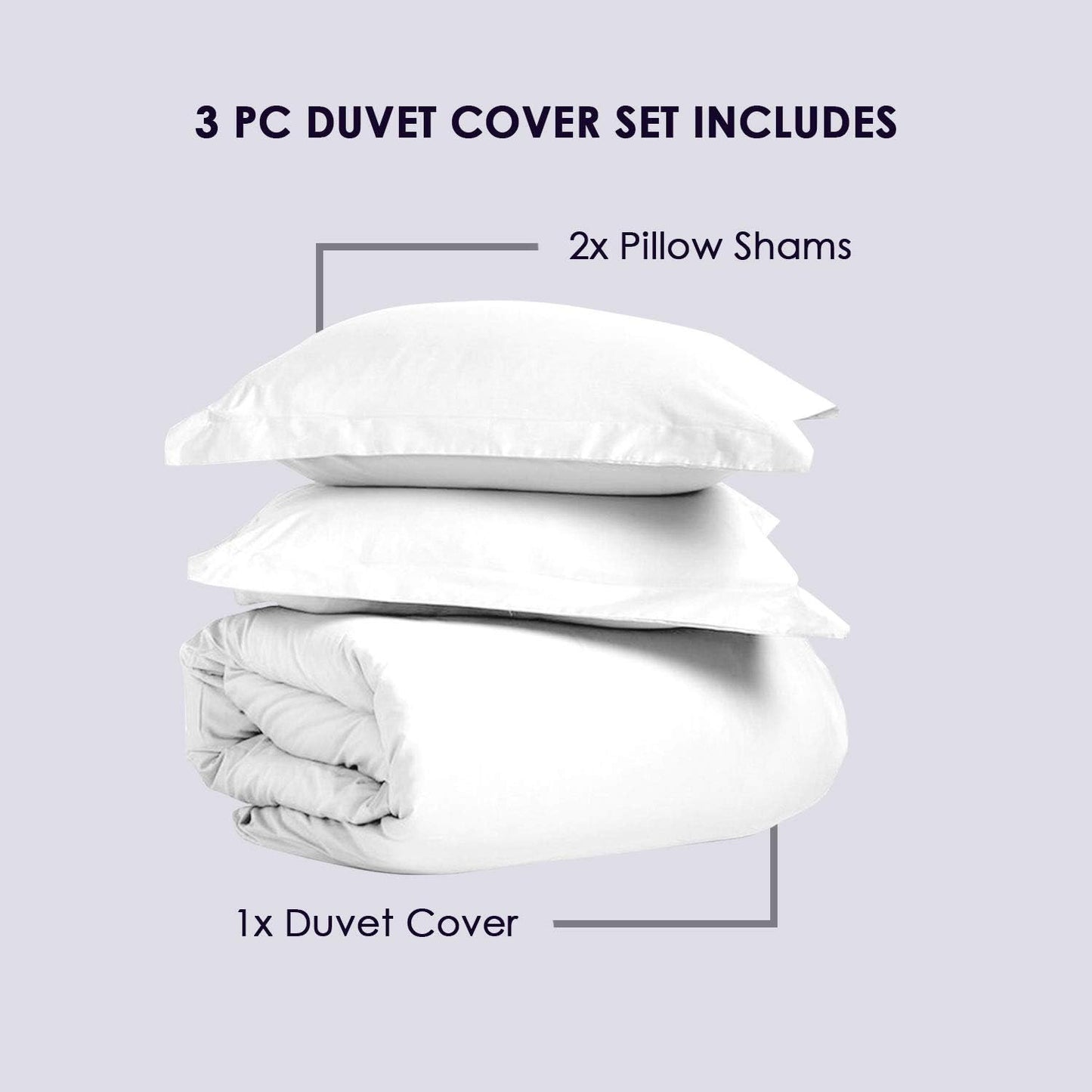 Pizuna Pure 100% Cotton Queen Duvet Cover Set, 800 Thread Count Long Staple Cotton Thick Sateen Weave with Button Closure (Combed Baby Blue Cotton Duvet Cover Queen)