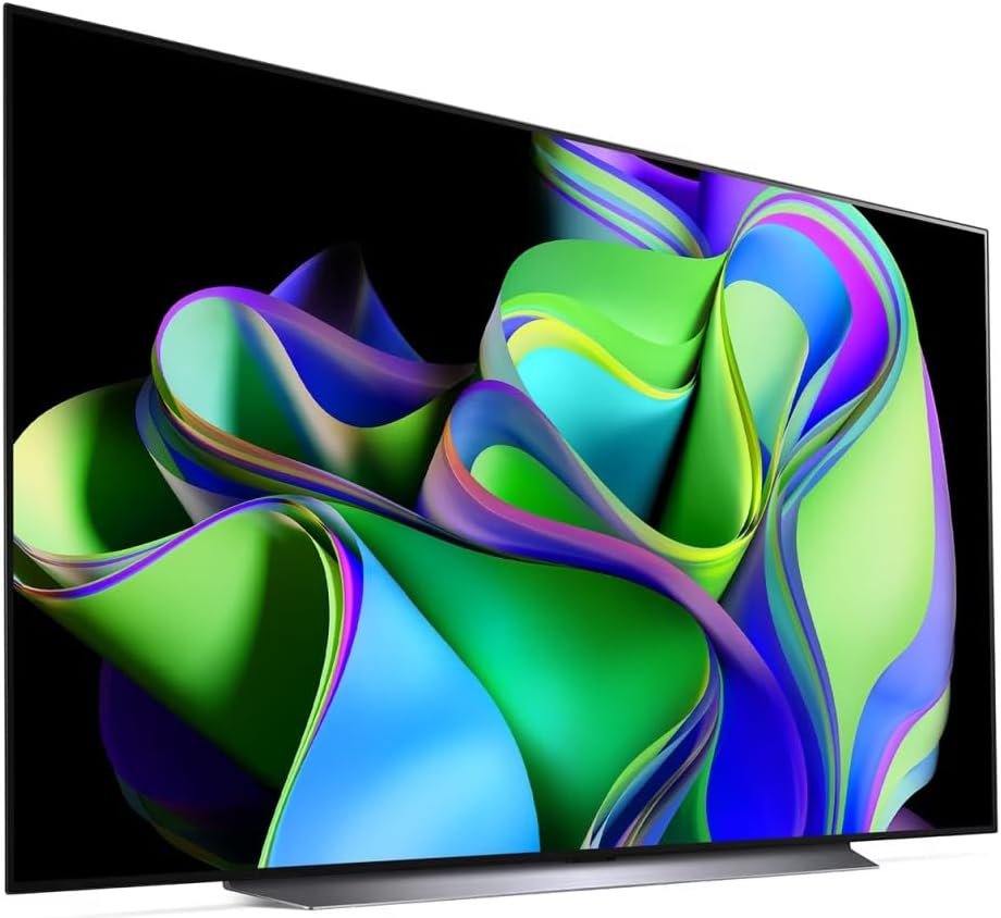 LG OLED evo C3 55 inch 4K Smart TV OLED Model 55C36LA.AMAG, Bluetooth, Wi-Fi, Ethernet