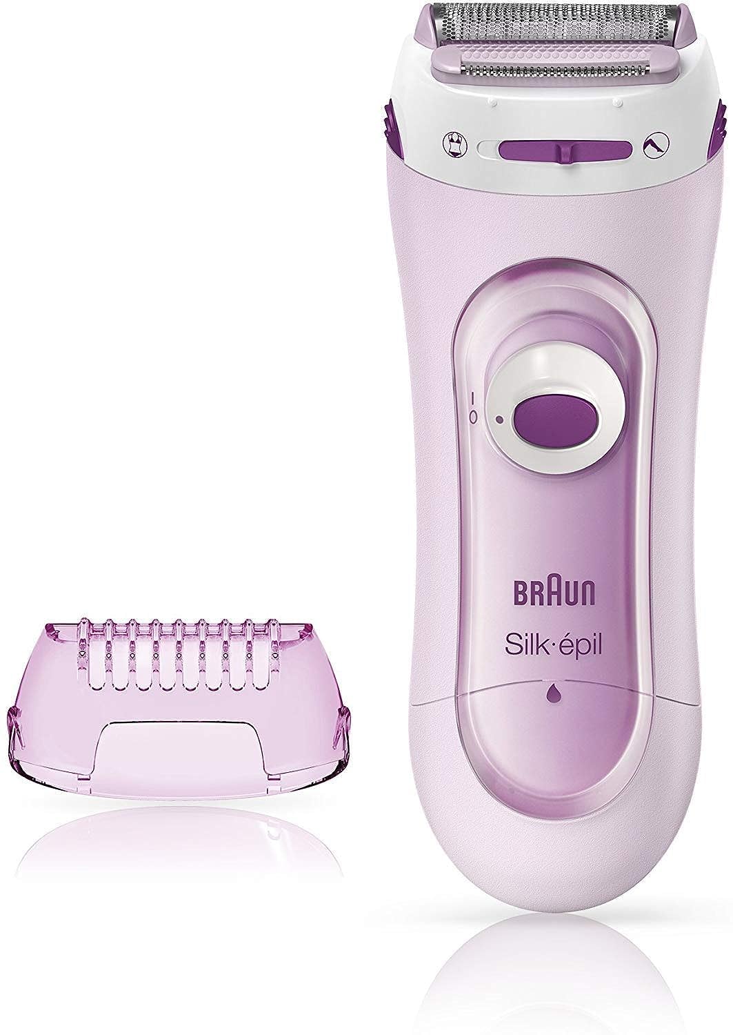 Braun Silk-epil Lady Shaver 5-160 Blue, 3-in-1 Wet & Dry Electric Shaver