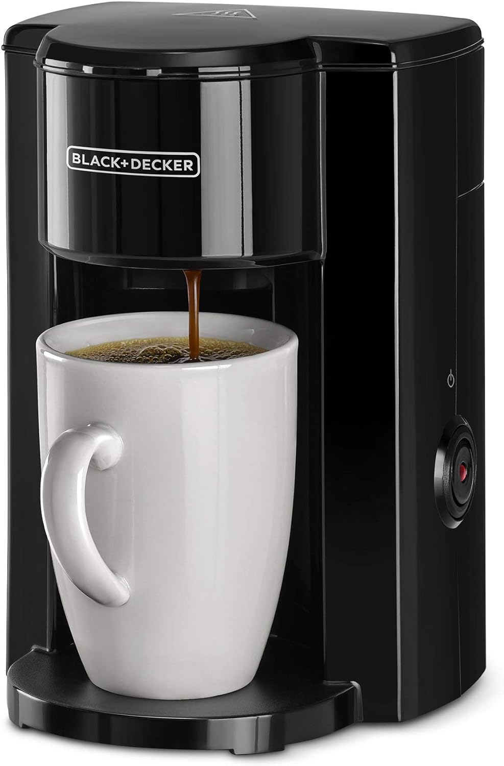 Black+Decker 750W 10 Cup Coffee Maker/Coffee Machine With Glass Carafe For Drip Coffee, Silver/Black - Dcm750S-B5, 2 Years Warranty