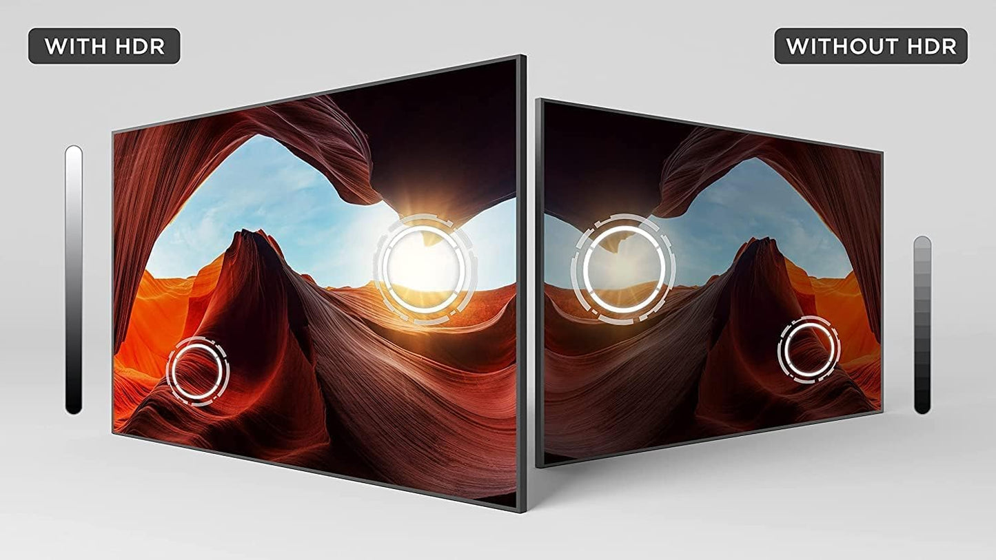 TCL 55 Inches Smart TV, 4K Ultra HD, Google TV, Dolby Audio HDR10 & Chromecast Built-in Edgeless Design - 55P637