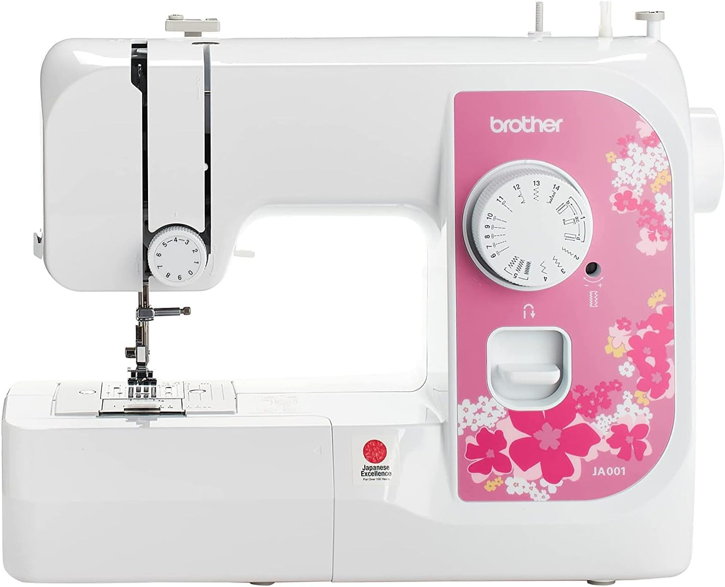 Brother Sewing Machine, JA001, 14 Stitches, LED Sewing Light, Instructional DVD included"Min 1 year manufacturer warranty"