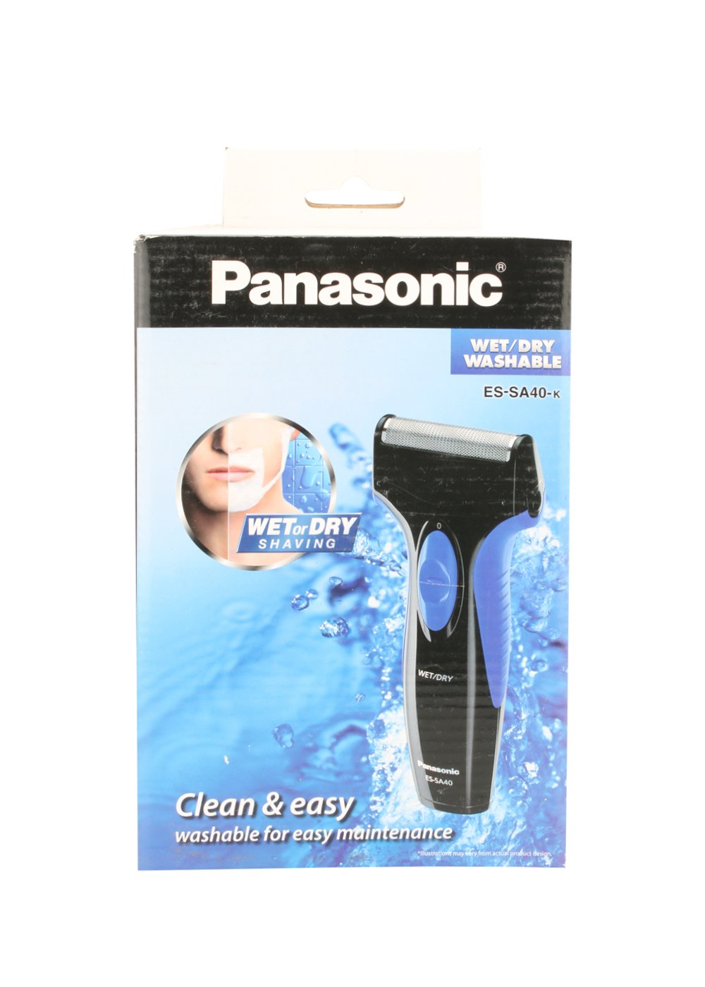 Panasonic ES-SA40-K44B Single Blade Wet and Dry Men's Shaver (Black)
