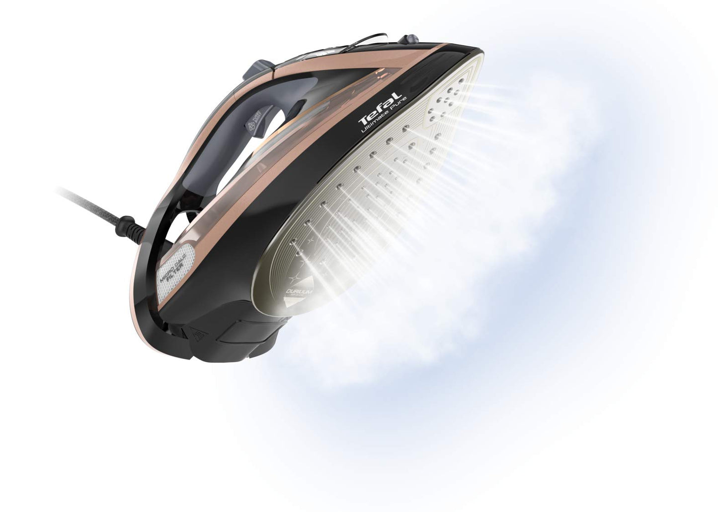 TEFAL Steam Iron | Express Steam Iron Steamer | 2600 W | 270 ml | Anti-scale | Purple | Ceramic Soleplate | 2 Years Warranty | FV2843M0