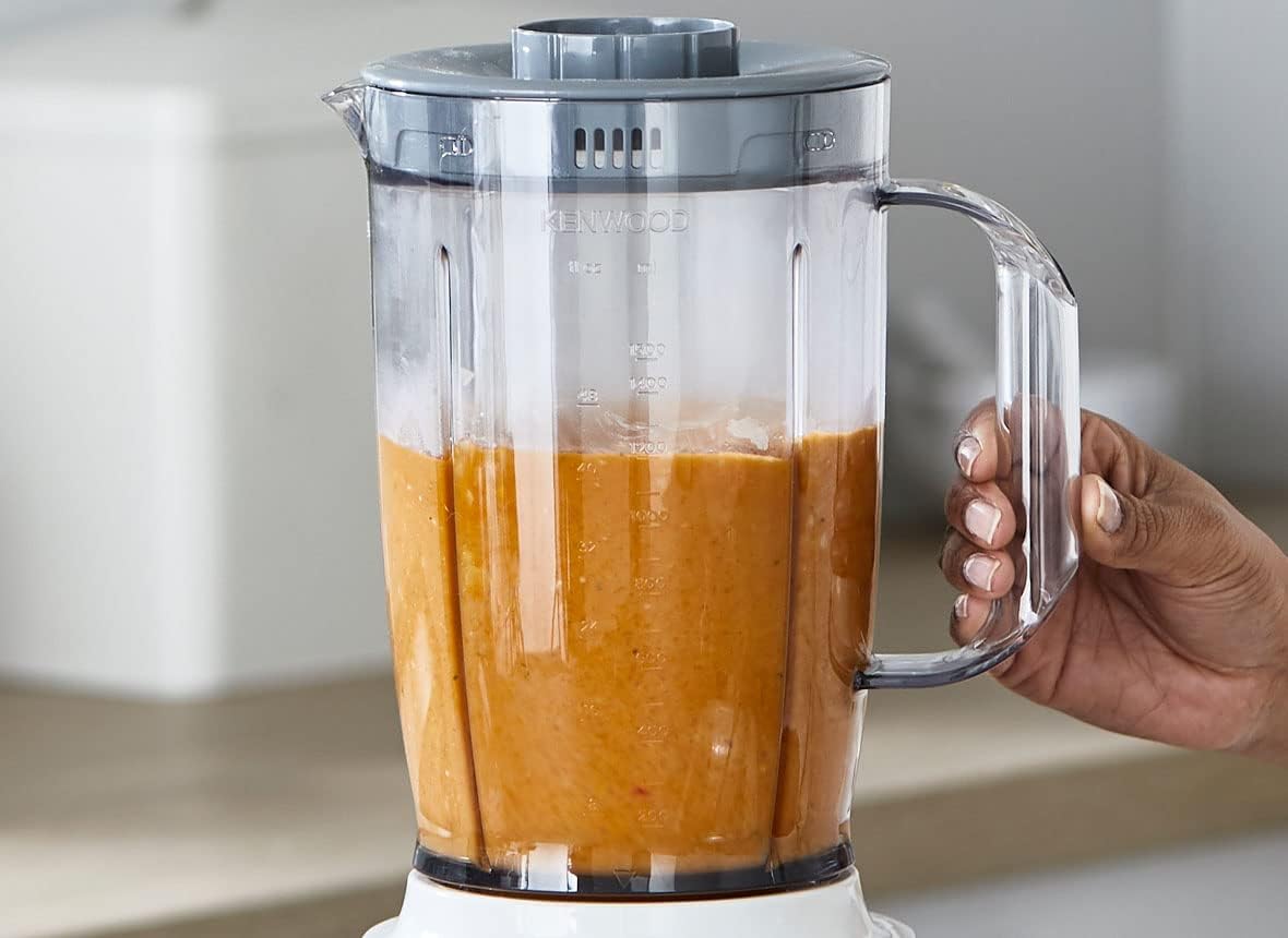 Kenwood Blender 2.0 L Jar 650 Watts With 2 Mill And 1 Extra Jar, White, Blp406Wh