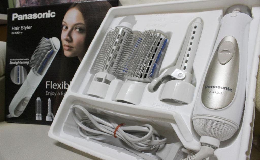 Panasonic Eh Ka31 W Hair Styler, (220 Volts), Multicolor, 650 Watts