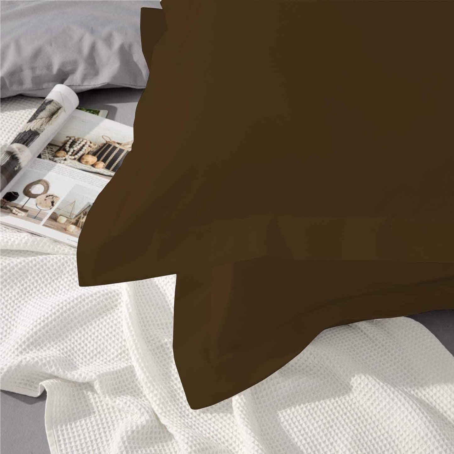 Split Top California King Sheets Split Head California King Sheets Sets for Adjustable Beds- 100% Egyptian Cotton 800TC Split Head Flex Top 18" Deep Pocket - 32" Top Split Cal-King, Light Blue Solid
