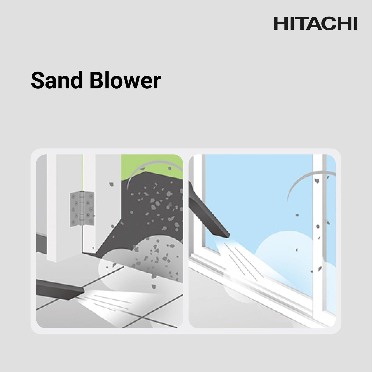 Hitachi Drum Vacuum Cleaner 2100 Watts, 18 Liters Tank Dust Capacity With 7.8M Extra Long Power Code, Removable & Washable Filter, Rug-Floor Nozzle, Best For Home, Office & Mosque, CV950F24CBSWR